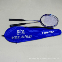 2015New chega Wholrsale preto e azul ferro XL261 especializada Badminton Racket